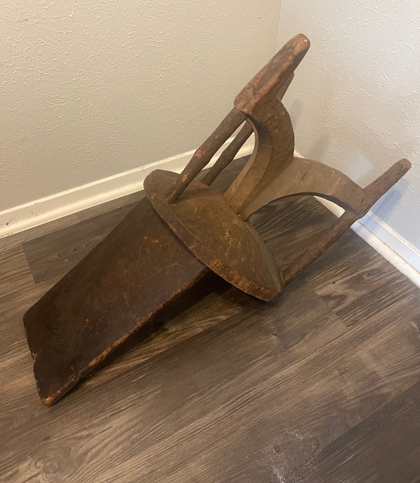 Old Carved Chair, Ethiopia, E. Africa