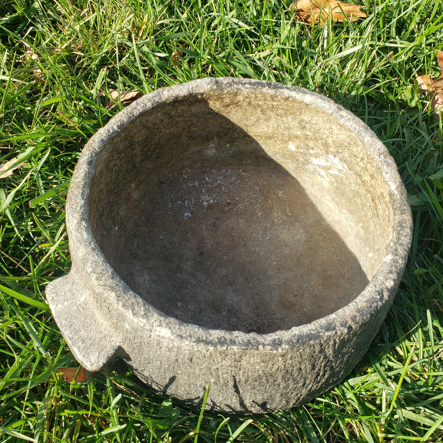 Rare Antique Museum Quality Carved Stone Bowl from the Swat Valley,Pakistan