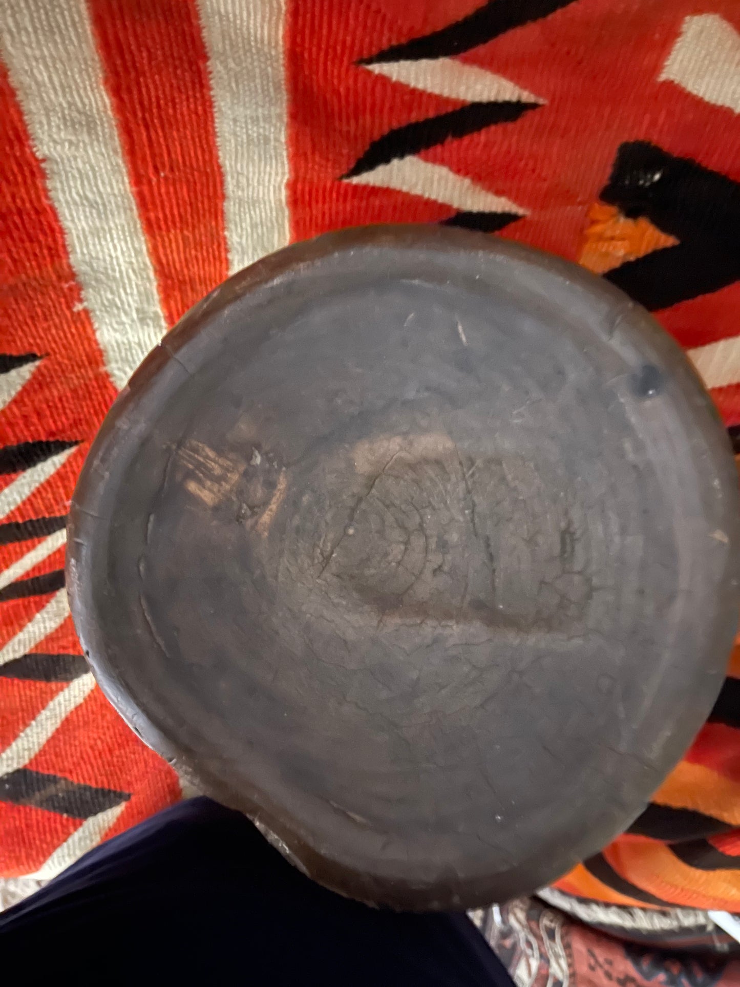 Old African Bamileke,Cameroon,W. Africa Abstract Stool