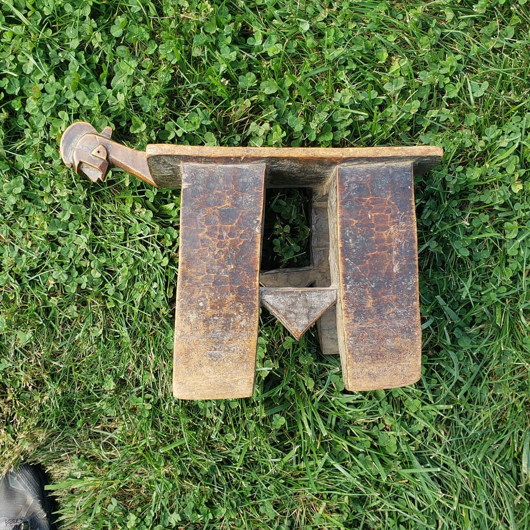 Old Mossi,Burkina Faso,W. Africa Zoomorphic Stool