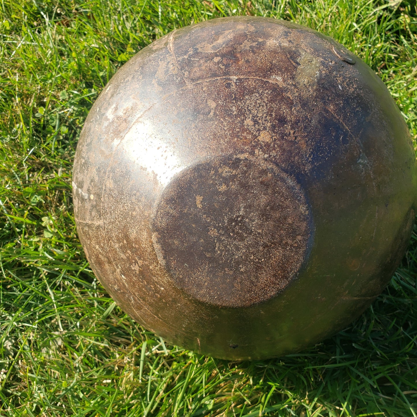 Antique Metal Water vessel from India