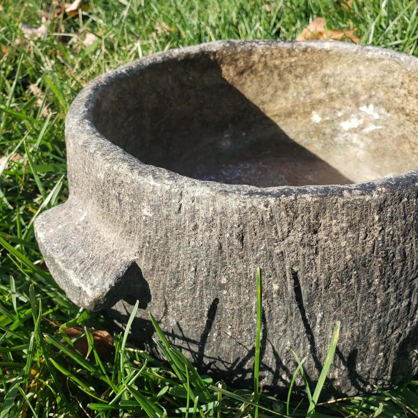 Rare Antique Museum Quality Carved Stone Bowl from the Swat Valley,Pakistan