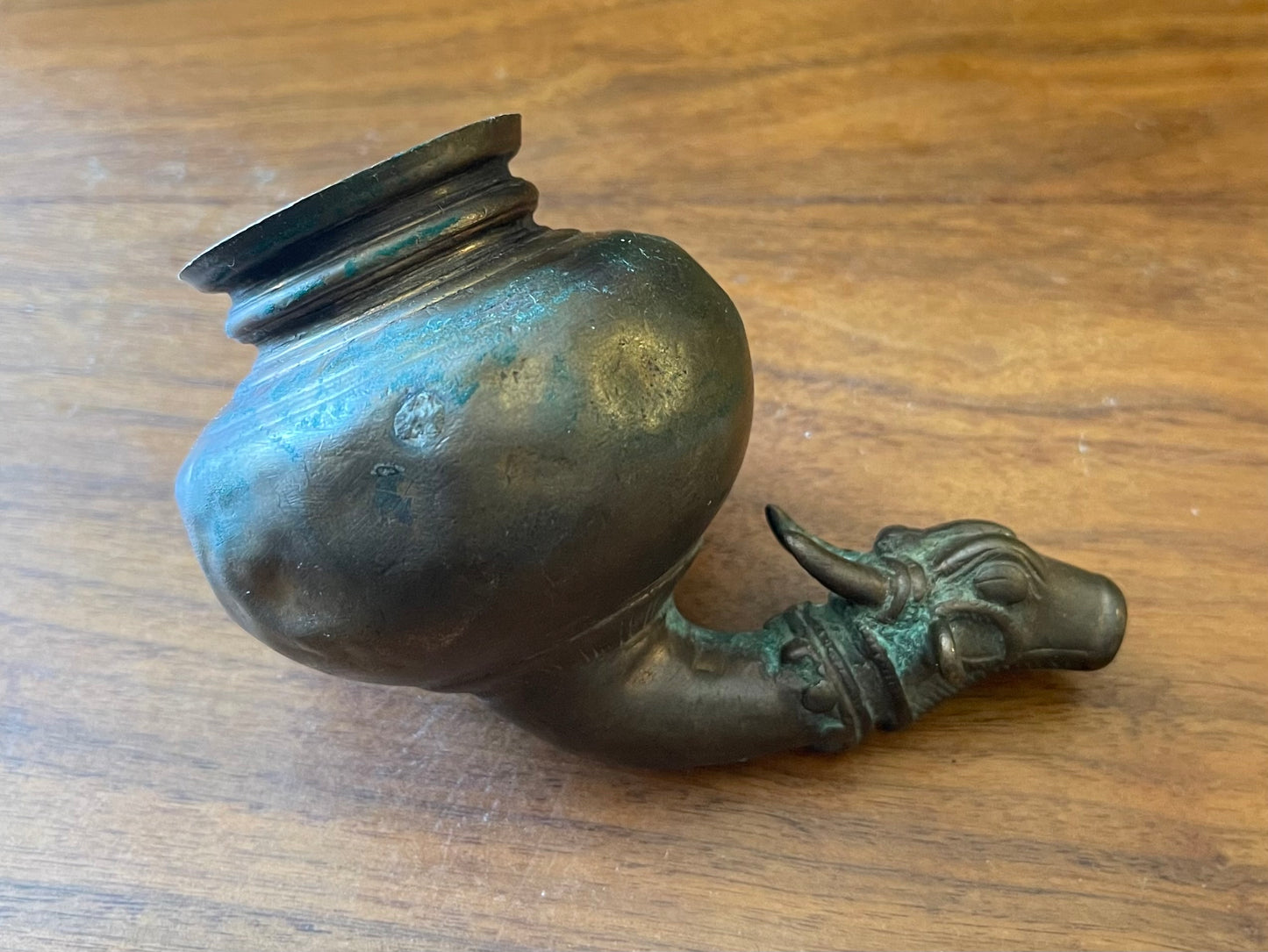 Antique Bronze Temple Vessel