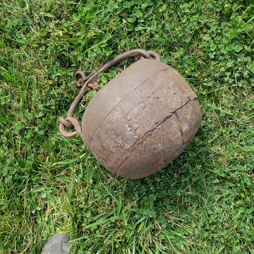 Antique hand-hammered Himalayan Well Pot