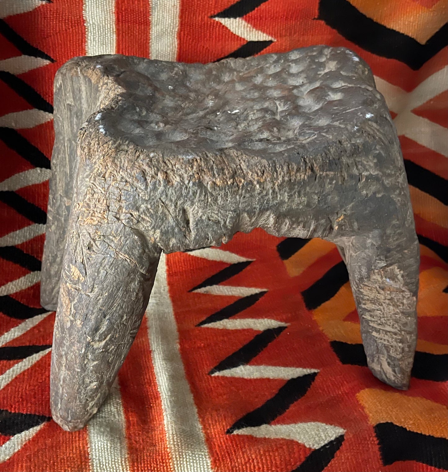 Antique Rare & Unusual African Stool