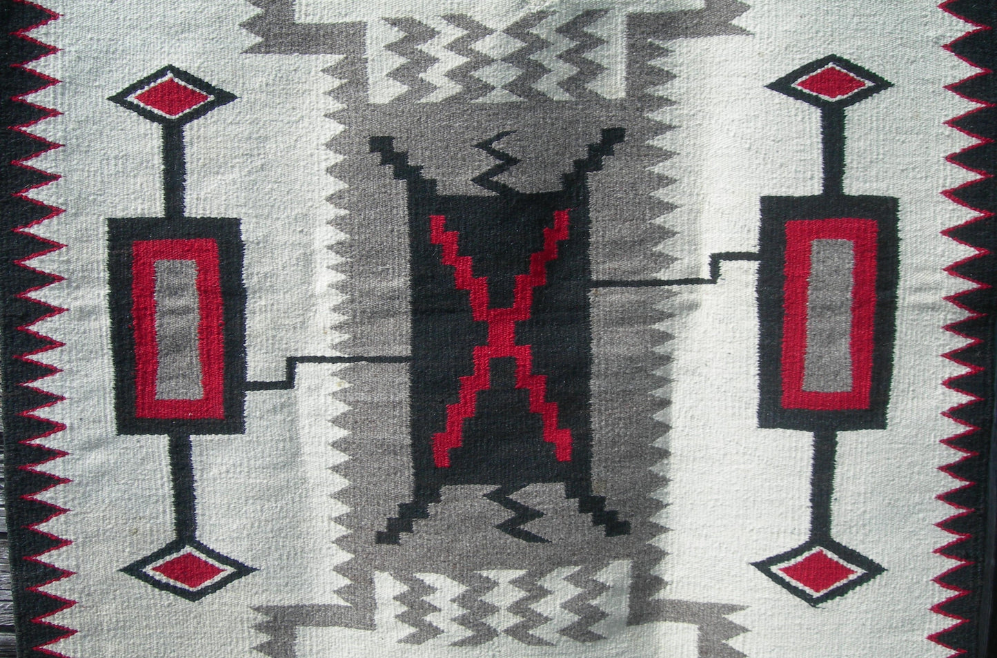 Navajo Dine J. B. Moore (Crystal Trading Post) Storm Pattern 1911 Catalog Rug