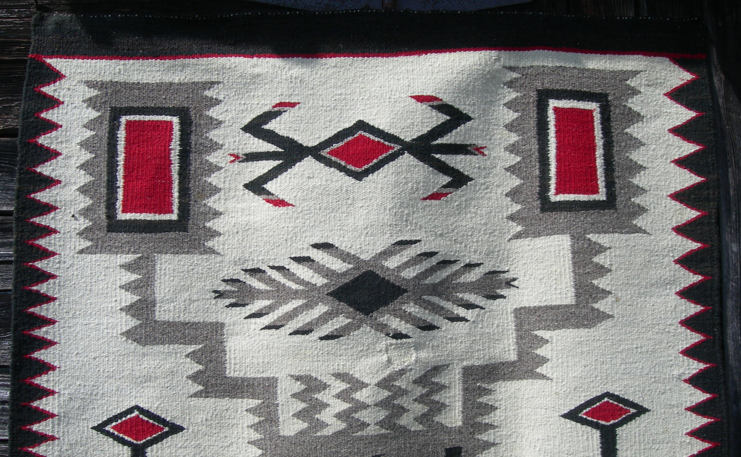 Navajo Dine J. B. Moore (Crystal Trading Post) Storm Pattern 1911 Catalog Rug