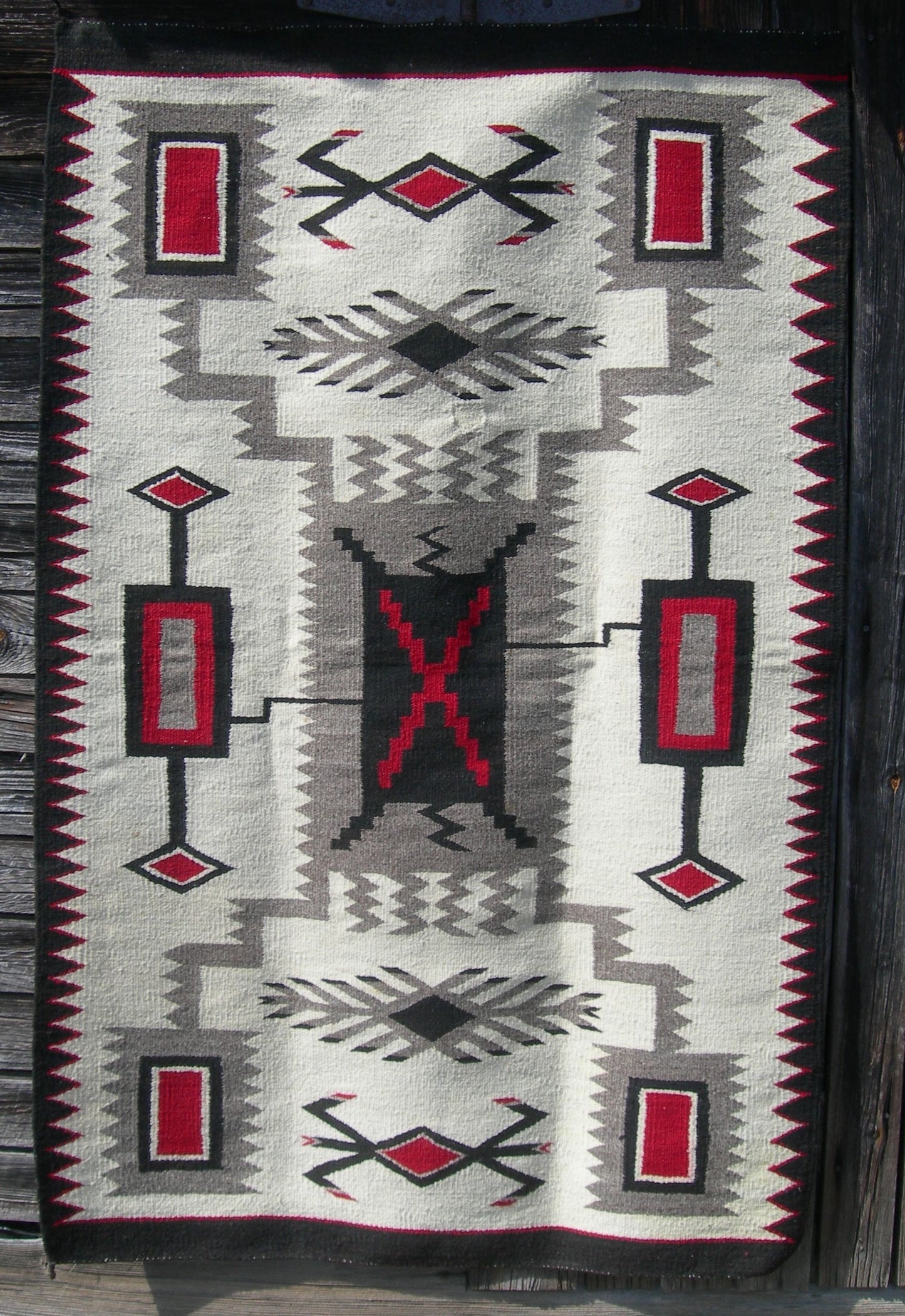 Navajo Dine J. B. Moore (Crystal Trading Post) Storm Pattern 1911 Catalog Rug