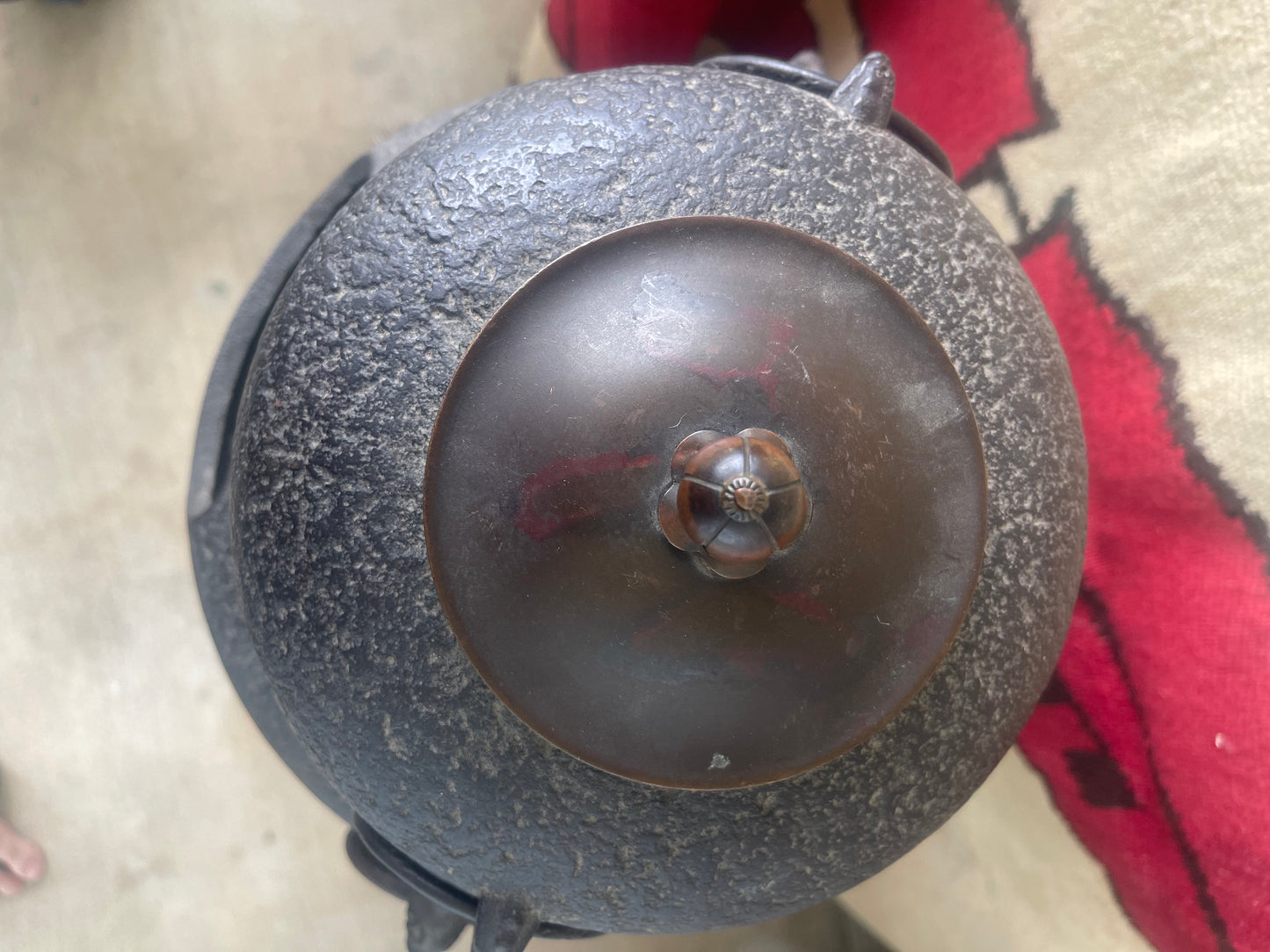 Old Japanese Chagama Kama and Furo for use in the Tea Ceremony