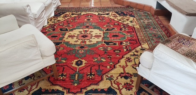 Antique N.W. Persian Serapi Design - Custom Order