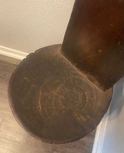 Old Carved Chair, Ethiopia, E. Africa