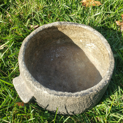 Rare Antique Museum Quality Carved Stone Bowl from the Swat Valley,Pakistan