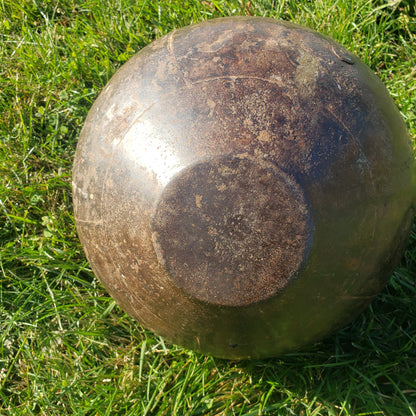 Antique Metal Water vessel from India