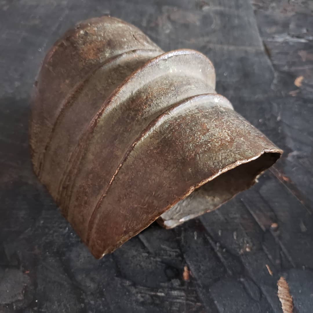 Antique Large African Cast Copper/Bronze Currency Bracelet