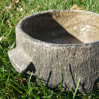 Rare Antique Museum Quality Carved Stone Bowl from the Swat Valley,Pakistan