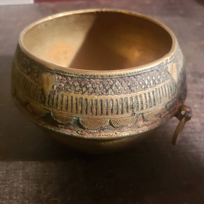 Antique Metal Monks “Begging Bowl”