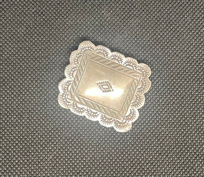 Vintage Sterling Silver Native American Pin & Pendant with Provenance