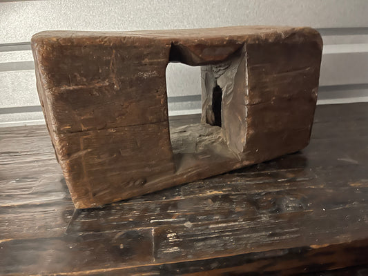 Old Wooden Senufo Stool, West Africa with an Abstract Form