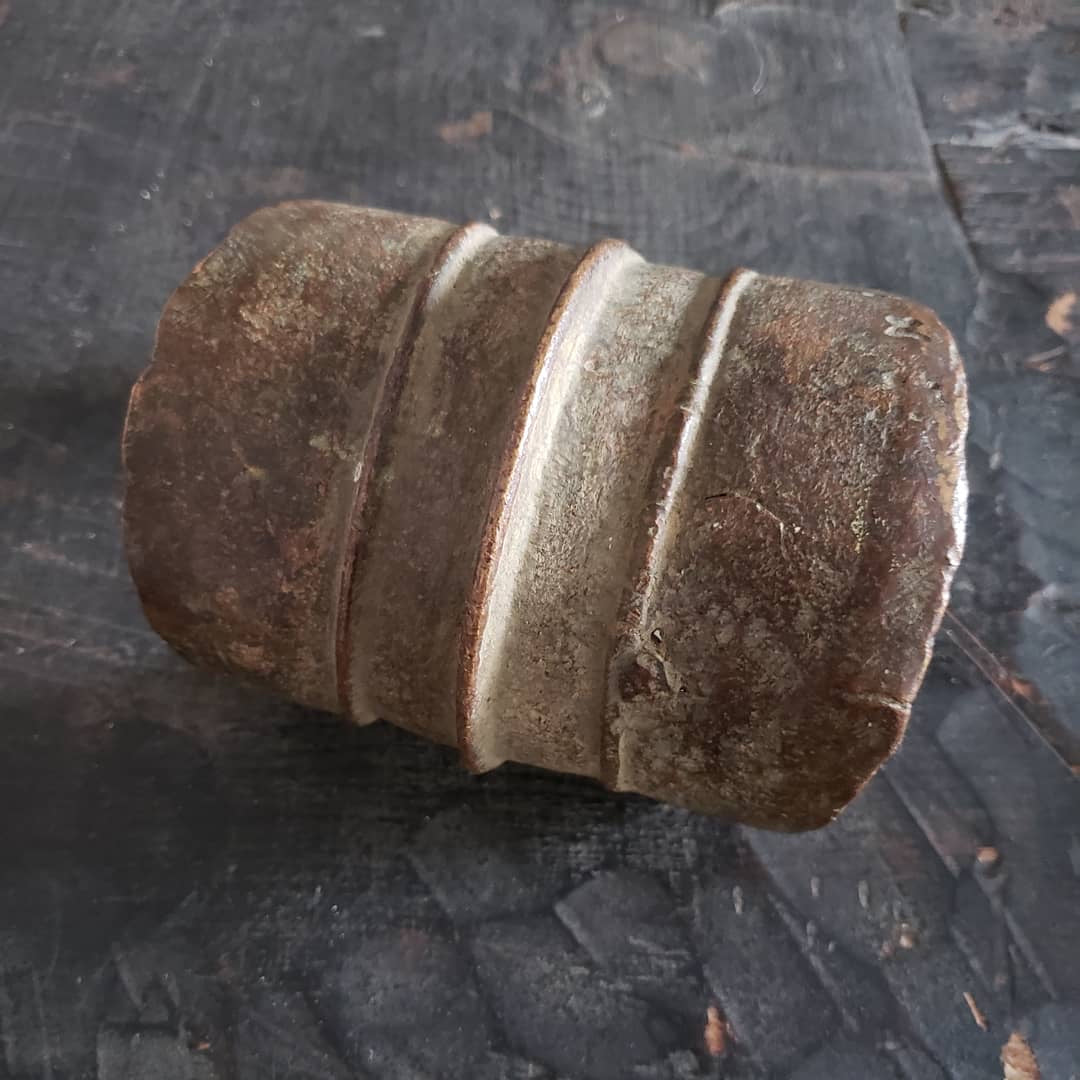 Antique Large African Cast Copper/Bronze Currency Bracelet