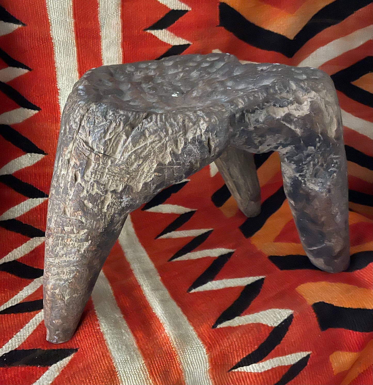 Antique Rare & Unusual African Stool
