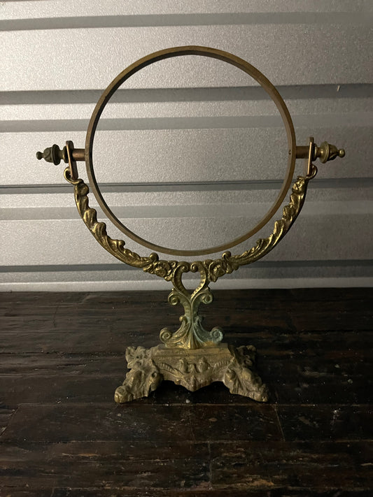 Old Metal Mirror Frame