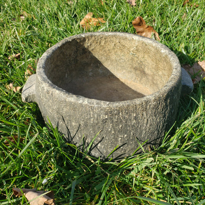 Rare Antique Museum Quality Carved Stone Bowl from the Swat Valley,Pakistan
