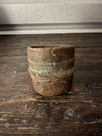 Antique African Cast Copper/Bronze Currency Bracelet
