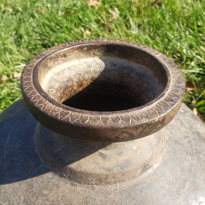 Antique Metal Water vessel from India