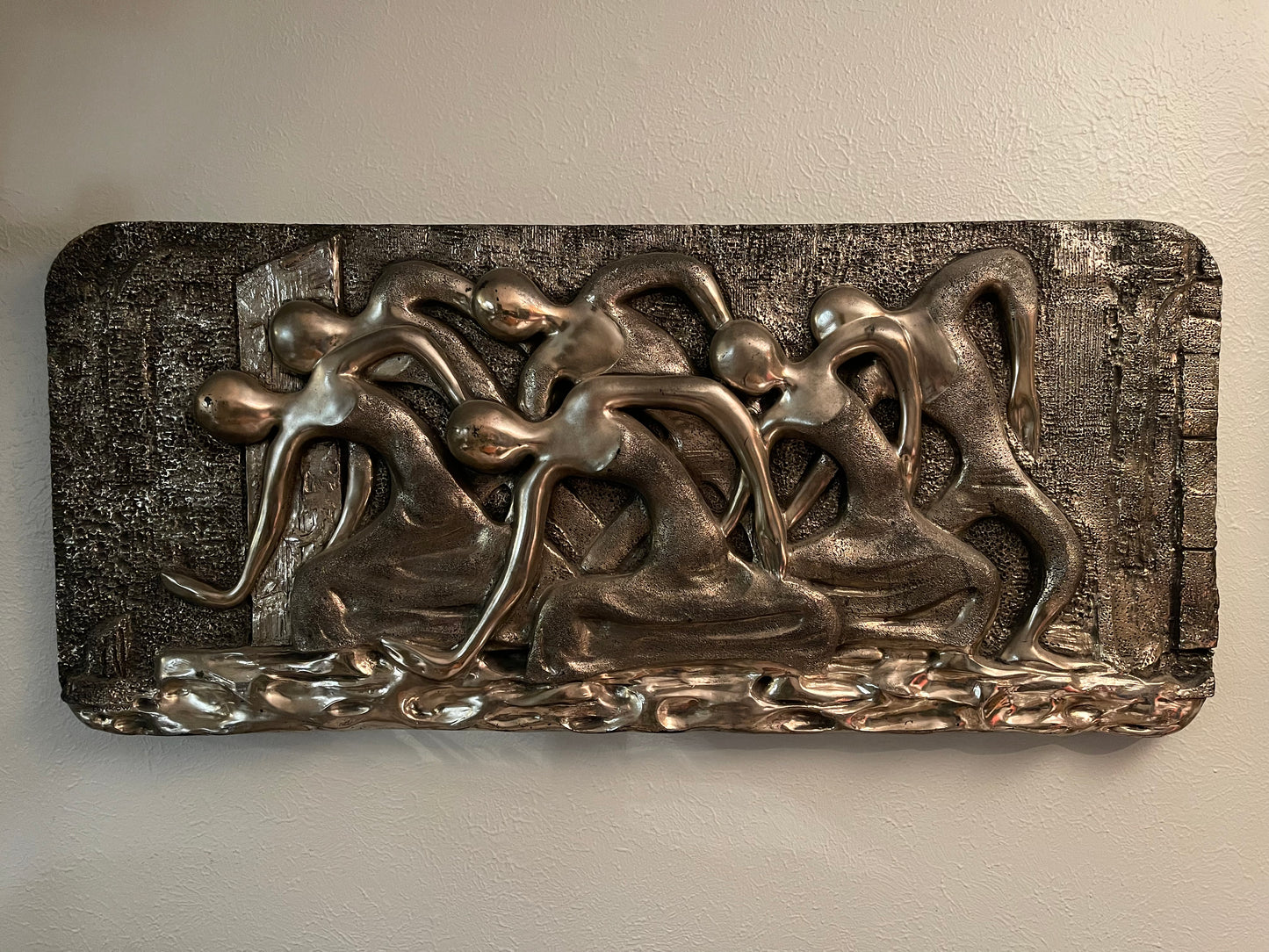 Vintage La Finesse Studio Fiberglass Wall Sculpture