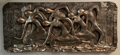 Vintage La Finesse Studio Fiberglass Wall Sculpture