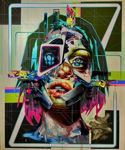 Original painting, Justin Bowers
