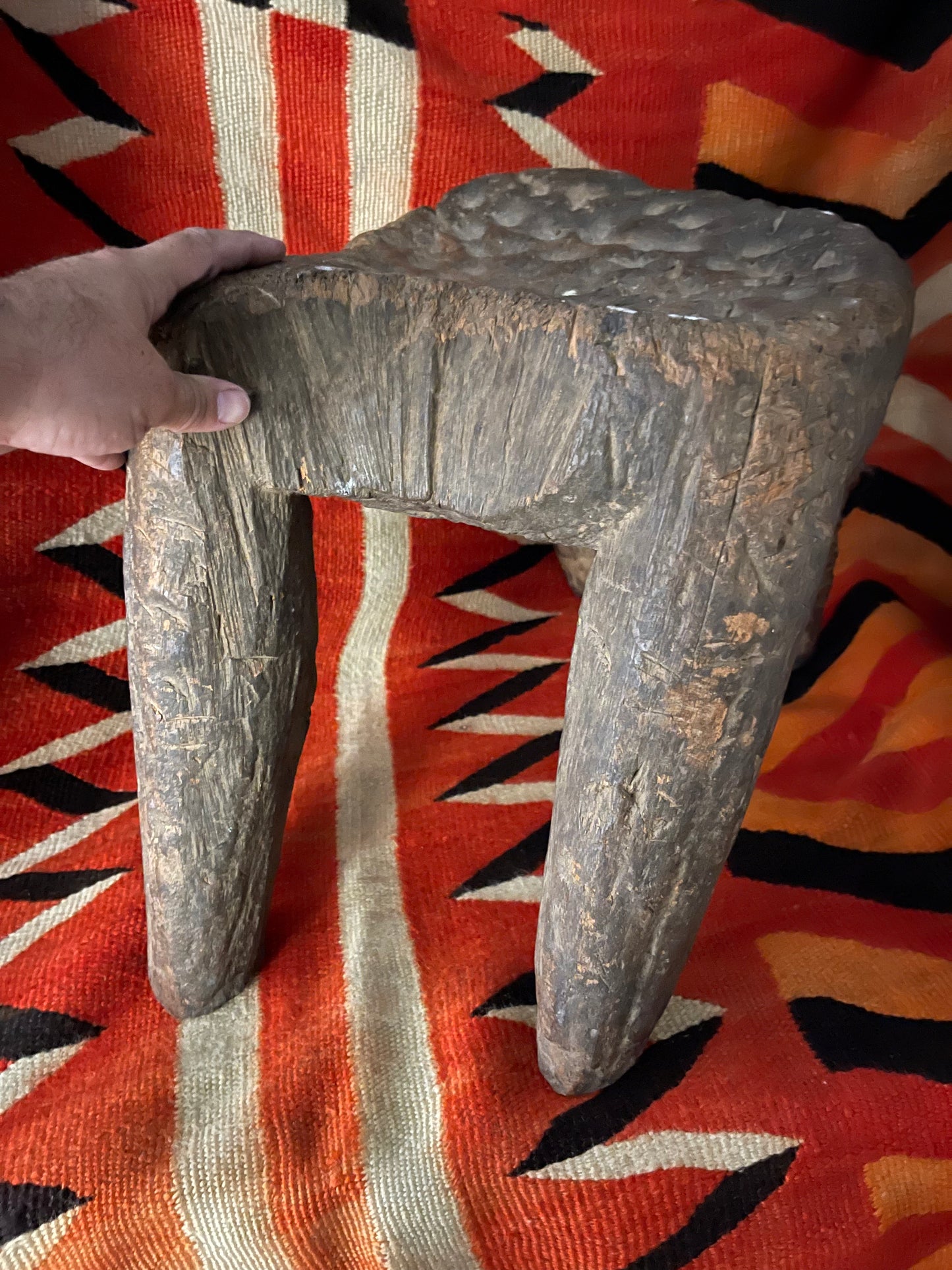 Antique Rare & Unusual African Stool