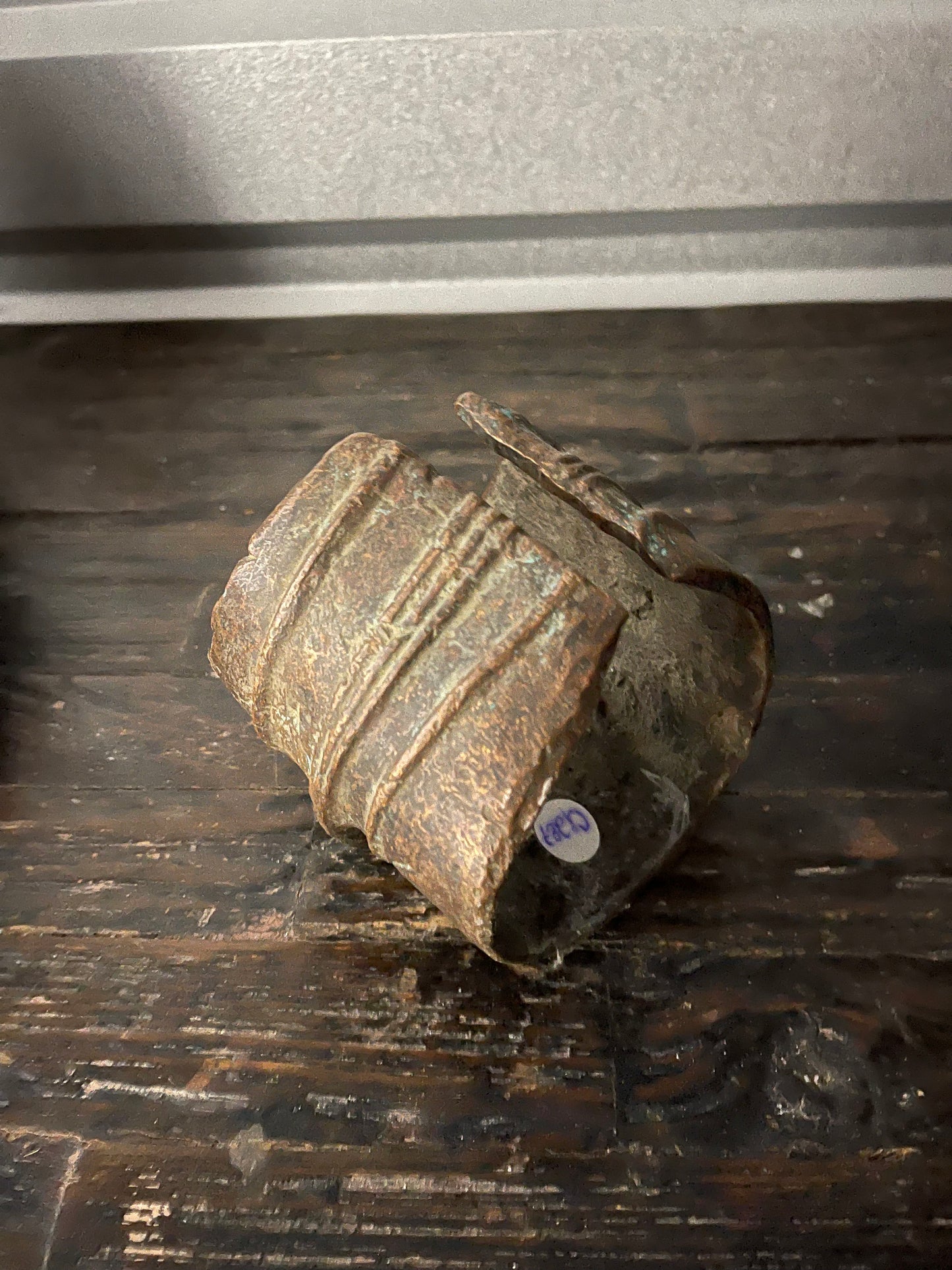 Antique African Cast Copper/Bronze Currency Bracelet