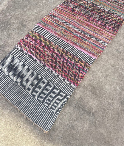 Antique Native American Rare Pueblo Servants Rug Circa 1875