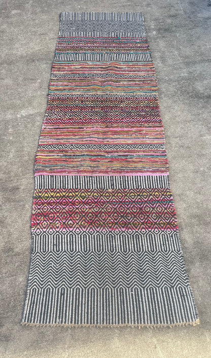 Antique Native American Rare Pueblo Servants Rug Circa 1875