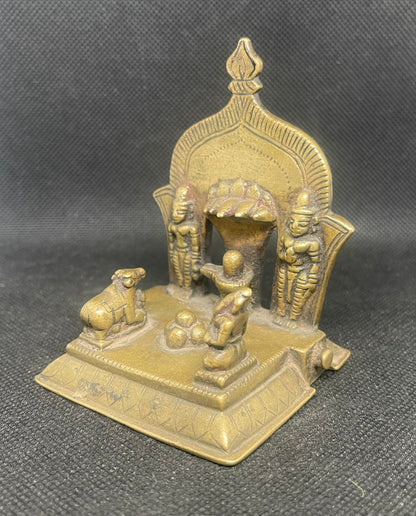 Antique Pachayatna Temple,Maharahstra  with the main shrine surrounded by four sub-shrines.
