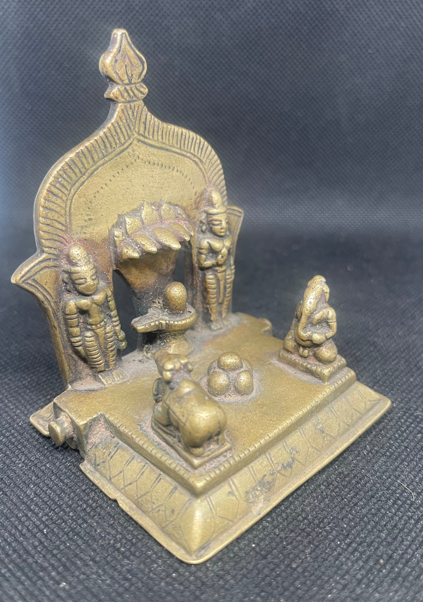 Antique Pachayatna Temple,Maharahstra  with the main shrine surrounded by four sub-shrines.