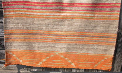 Late Classic Navajo Dine Wearing Blanket With Third  Phase Chief's Blanket,Circa 1875/80