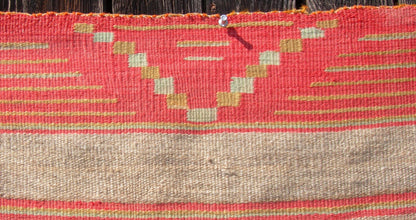 Late Classic Navajo Dine Wearing Blanket With Third  Phase Chief's Blanket,Circa 1875/80