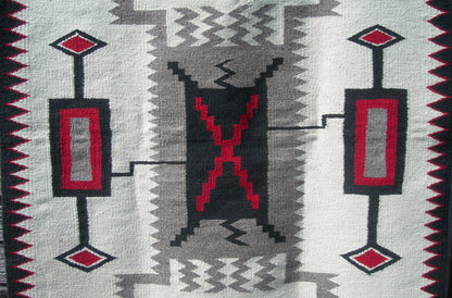 Navajo Dine J. B. Moore (Crystal Trading Post) Storm Pattern 1911 Catalog Rug