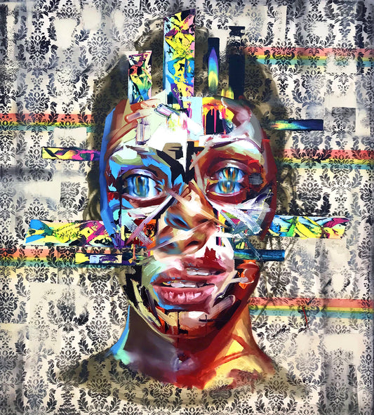 Original Painting on Canvas, Justin Bowers
