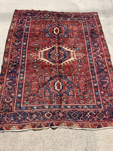 Vintage N.W. Persian Kharaja village Rug
