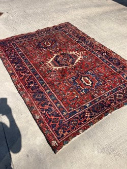 Vintage N.W. Persian Kharaja village Rug