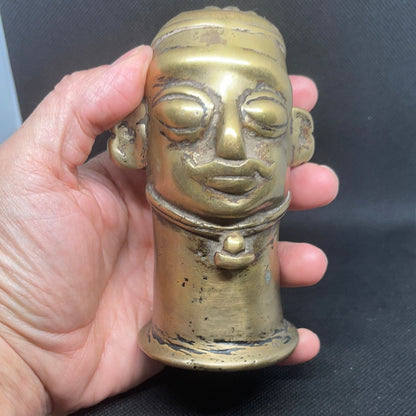 Rare Antique Mukhalinga Sculpture,Depiction if Lord Shiva