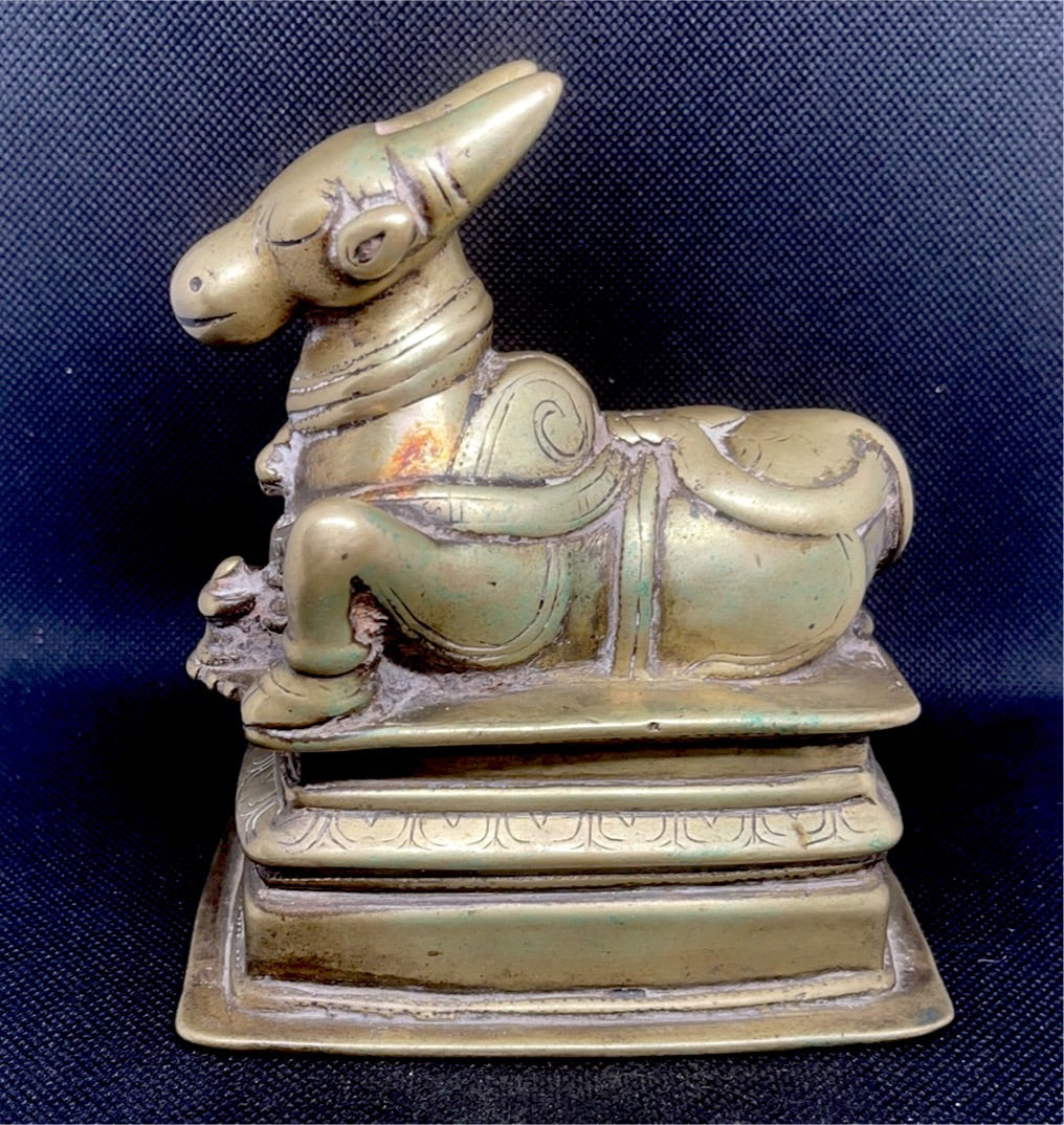 Antique Nandi Sculpture